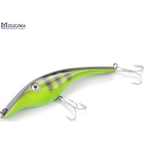 MIZUGIWA Zalt UNDBERG STALKER JERKBAIT MUSKY MUSKIE PIKE BASS Lure Bait Wobbler Pike 3D Eyes Fishing Lure Tackle Isca Artificial