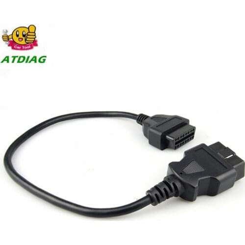 NEW 16 Pin Male To 16 Pin Female OBD2/OBDII Extension cable OBD2 Connector 16Pin male to 16pin female OBD diagnostic tool ELM327