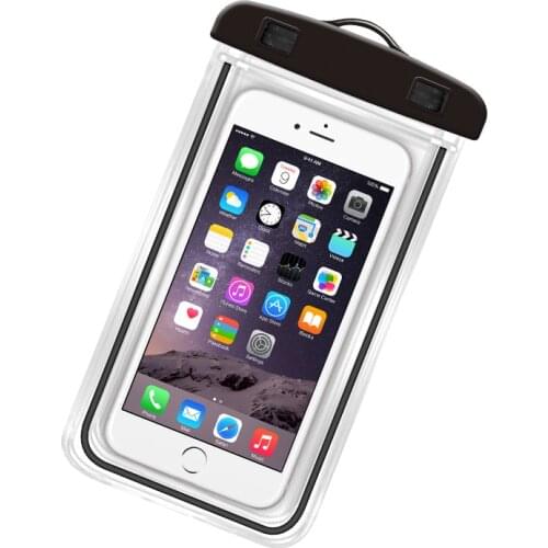 Clear Waterproof Mobile Phone Bags with Strap Dry Pouch Cases Cover for iPhone x xs xr xs max for samsung Xiaomi Mi5 Wproof Case