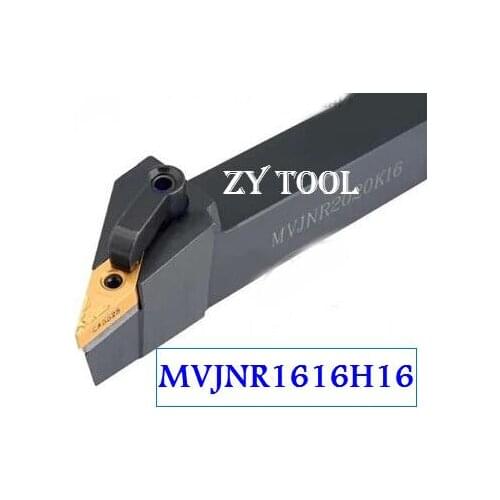 MVJNR1616H16,Metal Lathe Cutting Tools,CNC Turning Tool,Lathe Machine Tools, External Turning Tool Type MVJNR/L 16*16*125mm