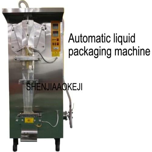 SJ-1000 Stainless steel liquid packing machine Automatic water soymilk packing machine Quantitative milk packing machine 220V1PC