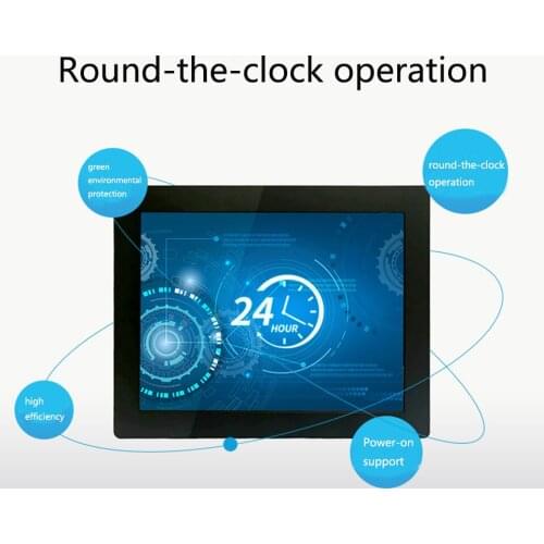 1000 nits cheap metal case 12 Inch Capacitive Touch Screen Monitor Industrial Open Frame Lcd Monitor