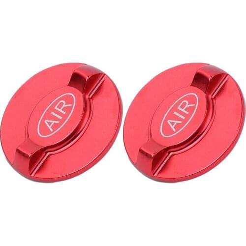 2PCS MTB Suspension Air Valve Caps Bike Suspension Fork Bicycle Front Fork Cover Accessories
