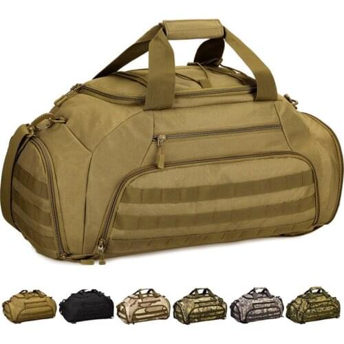 35L 600D Fine Oxford Bag Waterproof Multifunction Backpack Hiking Tactical Sport Camping Dry Tennis Militar Training Rucksack