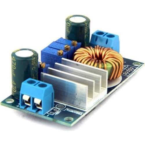 50PCS/LOT MPPT Solar Controller 6-36V to 1.25-32V /5 A Adjustable Constant Voltage Constant Current Buck Module(6.5)