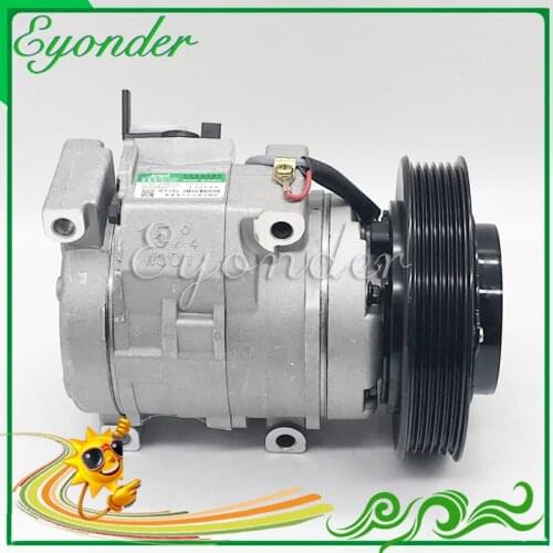 A/C AC Air Conditioning Compressor Cooling Pump 10S15C 24V for Hino FD Truck 700 447220-5543 247300-2550 447220-5544 447180-683C