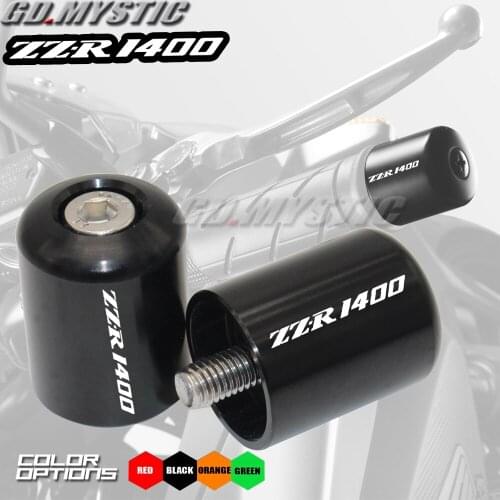 Motorcycle Accessories CNC Handlebar Grips Bar Ends Cap Slide For Kawasaki ZZ-R1400 ZZR 1400 ZZR1400 2006-2016