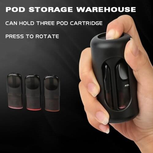 Storage case for Relx Pod Can hold 3 pods Box for Relx Classic infinity phantom Pod Easy Carry Caintainer Protective Shell