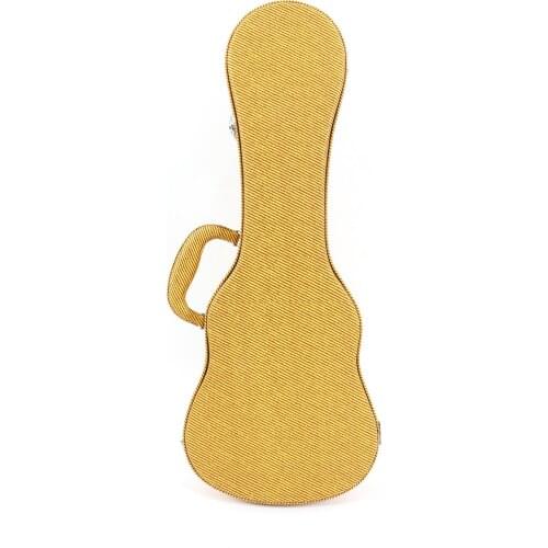 High Quality 21inch Ukulele Case Yellow Color Strong Light Carry Ukulele Small guitar Hawaii