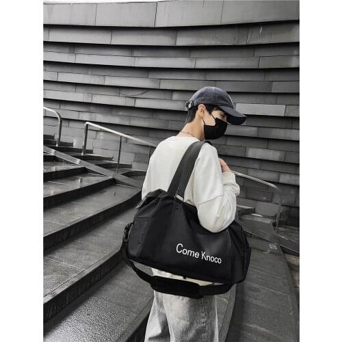 YILIAN Oxford cloth travel bag Stylish simple new mens and womens one-shoulder cross-span large handbag