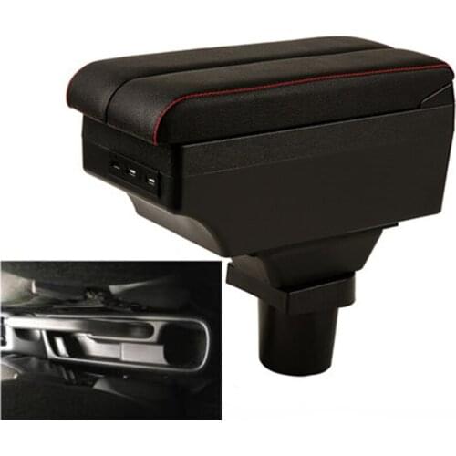 For Kia Picanto armrest box double layer with usb interface