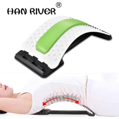 HANRIVER High quality Prominent lumbar tractor waist belt massage home stretch back support cushion for leaning on of spine