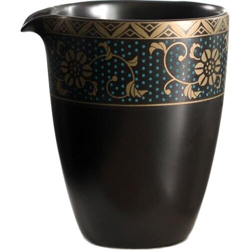 Ceramic Fair Cup Tea Sea Tea Distributor Kungfu Tea Set Accessories Filter Set Household Ceramic Tea Cup