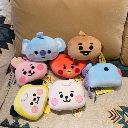 Kpop Plush Toy Kawaii Car Pillow Korea Cute Animal Baby Stuffed Doll Rabbit Dog Koala Exquisite Gift For Fans Girlfriend
