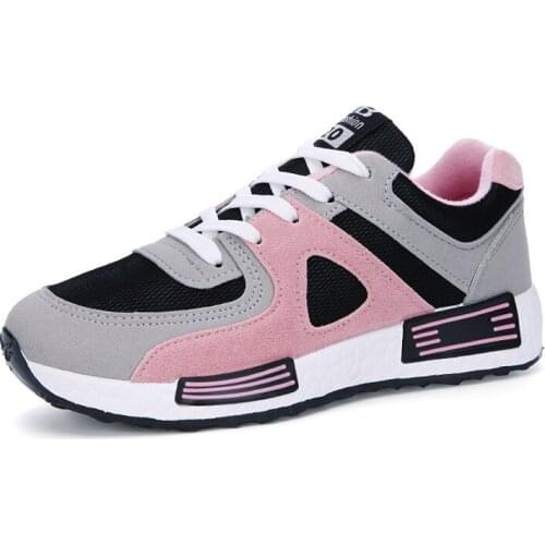 Summer shoes women sneakers 2020 new fashion breathable mesh casual shoes woman lace-up sneakers women shoes zapatos de mujer