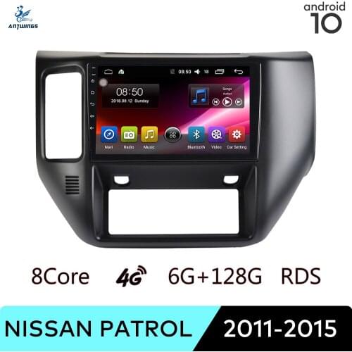 ANTWINS Android 10 Car Radio Stereo Multimedia Player with Touch Screen Bluetooth Apple Play for Nissan Patrol 2011-2015