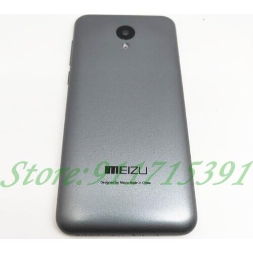 New Battery Door Back Cover Housing Case For MEIZU M2 Mini With Camera Lens with Power Volume Buttons