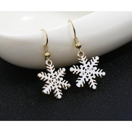Christmas Ear Studs Rhinestone Star Tree Shape Stud Earrings Pierced Earrings Clothing Accessories Personality Design