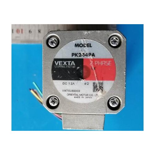 PK244PA stepper motor , used in good condition . 80% appearance new , good working , free shipping