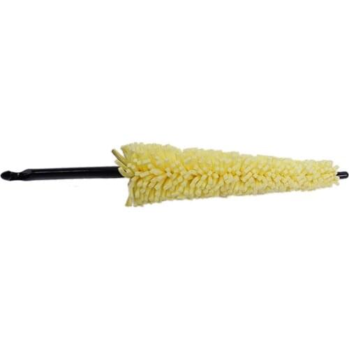 Car Wheel Wash Brush Plastic Handle Vehicle Cleaning Brush Wheel Rims