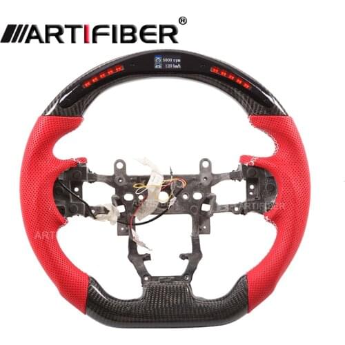 Carbon Fiber LED Steering Wheel for Honda City,Civic,Fit/Jazz/Life