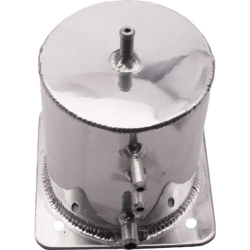 Universal Fuel Swirl Pot Alloy Polishing Round 1.3 LT Fuel Surge Tank Barb