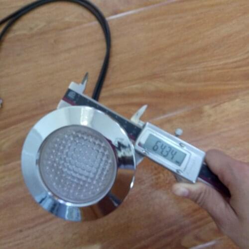 Waterproof RGB underwater massage LED Spa light LED bath tub lamp hole size 65mm LED liner pool light with controller & adapter