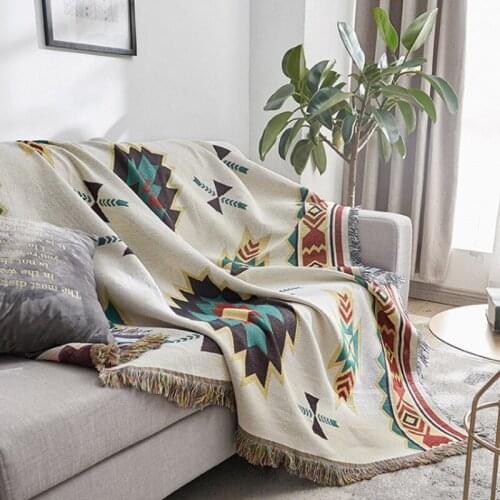 Four Seasons Universal modern minimalist Sucray shawl sofa blanket thread blanket knitting blanket