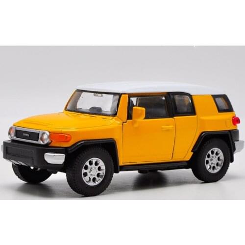 WELLY Diecast 1:36 Scale Toyota Cool Road Ze FJ Classic Off-road Alloy Car Model Collection Decoration Gifts Kids Toys Boys