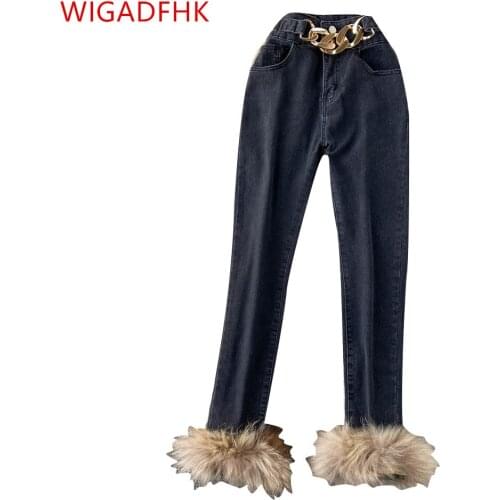 WIGADFHK Women's Skinny Jeans