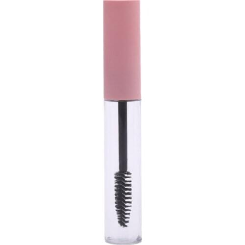10Ml Mini Empty DIY Clear Black White Mascara Tubes With Pink Lid Round Cosmetic Make Up Tools Refillable Bottles