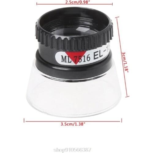 15X Monocular Magnifying Glass Loupe Lens Map Eye Magnifier Jewelry Repair Tool N04 20 Dropshipping