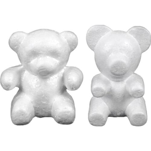 2 Pcs Diy Party Decorations Foam Modelling Polystyrene Styrofoam Foam New Polystyrene Christmas Xmas Decorations Tree Ornaments