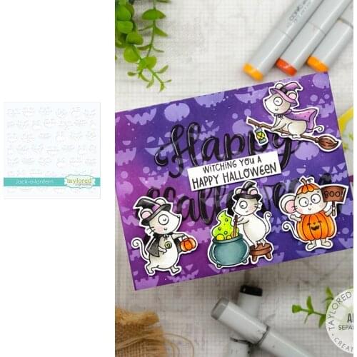 Halloween pumpkin lantern 2021 Arrival New Metal Cutting Stencil Diary Scrapbooking Easter Craft Engraving Making Stencil DIY