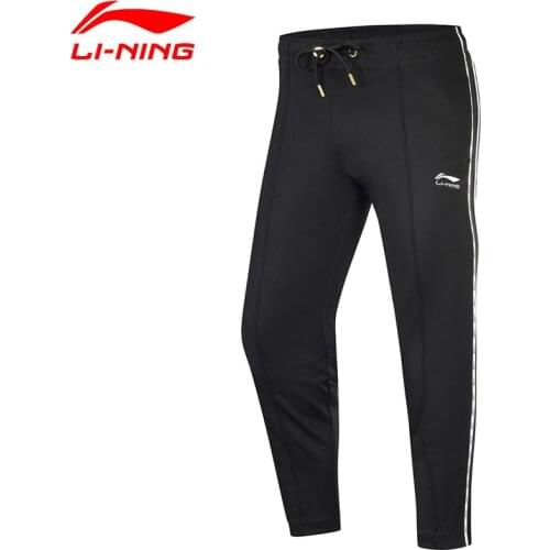 Li-Ning Women The Trend Capri Pants 9/10 Regular Fit 52%Cotton 48%Polyester LiNing Comfort Sports Pants AKLP288 CJAS19