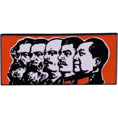 Socialist Leadership Medal Badge Brooch Glory Copper Patriotic