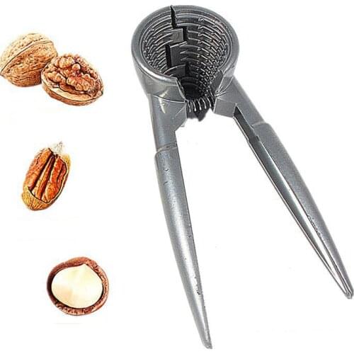 Crack almond Walnut Pecan Hazelnut Hazel Filbert Nut Kitchen Nutcracker Sheller Clip Tool Clamp Plier Cracker Drop Shipp