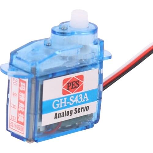 Mini GH 4.3g Micro Analog Servo GH-S37A GH-S43A For RC Airplane Helicopter 30% off for RC 3D F3P