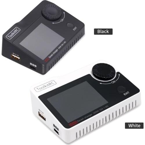 M8S M8 Battery Toolkitrc Multifunction Charger Discharger Color Screen 300w 15A 400W 18A for 1-8S Lipo LiHV Life Lion NiMh Pb