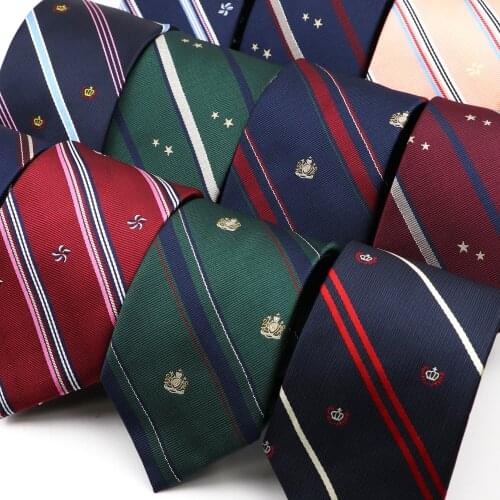 New Striped Neck Ties For Men/Women Uniform Collar Casual Tie Suits Skinny Tie Wedding Business Party Men Necktie Gravata Gifts