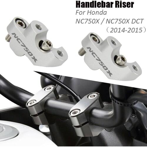 New Motorcycle Accessories Riser Lifting Handlebar Clamp Handlebar Riser For Honda NC 750X NC750 X NC750X 2016 2017