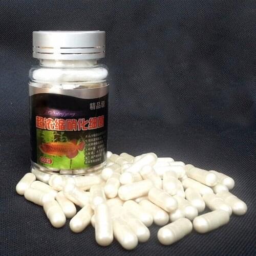 One Bottle 60Pcs Nitrifying Bacteria for fresh Water And Marine Water Fish Tank