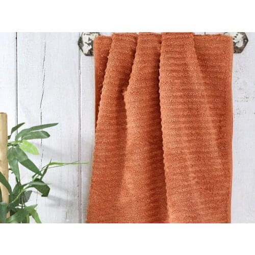 Sila Cotton Hand Face Towel Orange