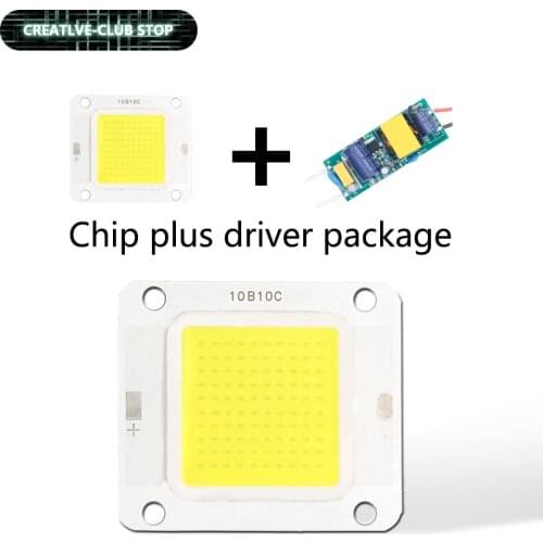 High Power LED Chip SMD COB Lamp 10W 20W 30W 50W 70W 100W For Floodlight Spotlight Bulbs Flip Chip 30-34V Collocation Drive DIY