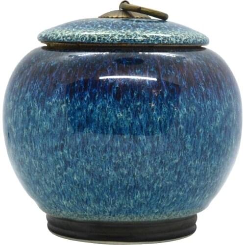 Always Remember Classic Souvenir Pet Cat Dog Ceramics Ashes Funeral Urn (5Lx5W)