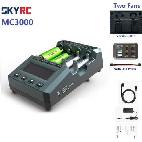 Newest Version Original SkyRC MC3000 Charger with USB Power Bluetooth Charging by Phone for Mutilcopter Fpv Rc Drone