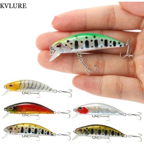 1Pcs Fishing Bait Minnow Sinking Wobblers Hard Bait 55mm Artificial Bait Trout Hard Lure Jerkbait Crankbait Bass Fishing Tackle