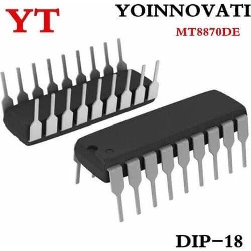 10pcs MT8870 8870 DS CMOS LOW POWER DTMF DECODER RECEIVER Best quality