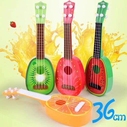 2020 Pop Sale Instruments Educational Mini Cute Fruit Ukulele Toy New Kid Musical Small Guitar Gift