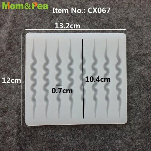 CX067 Wave Shaped Silicone Mold Chocolate Ornamental Fondant Mould Cake Decoration Tools